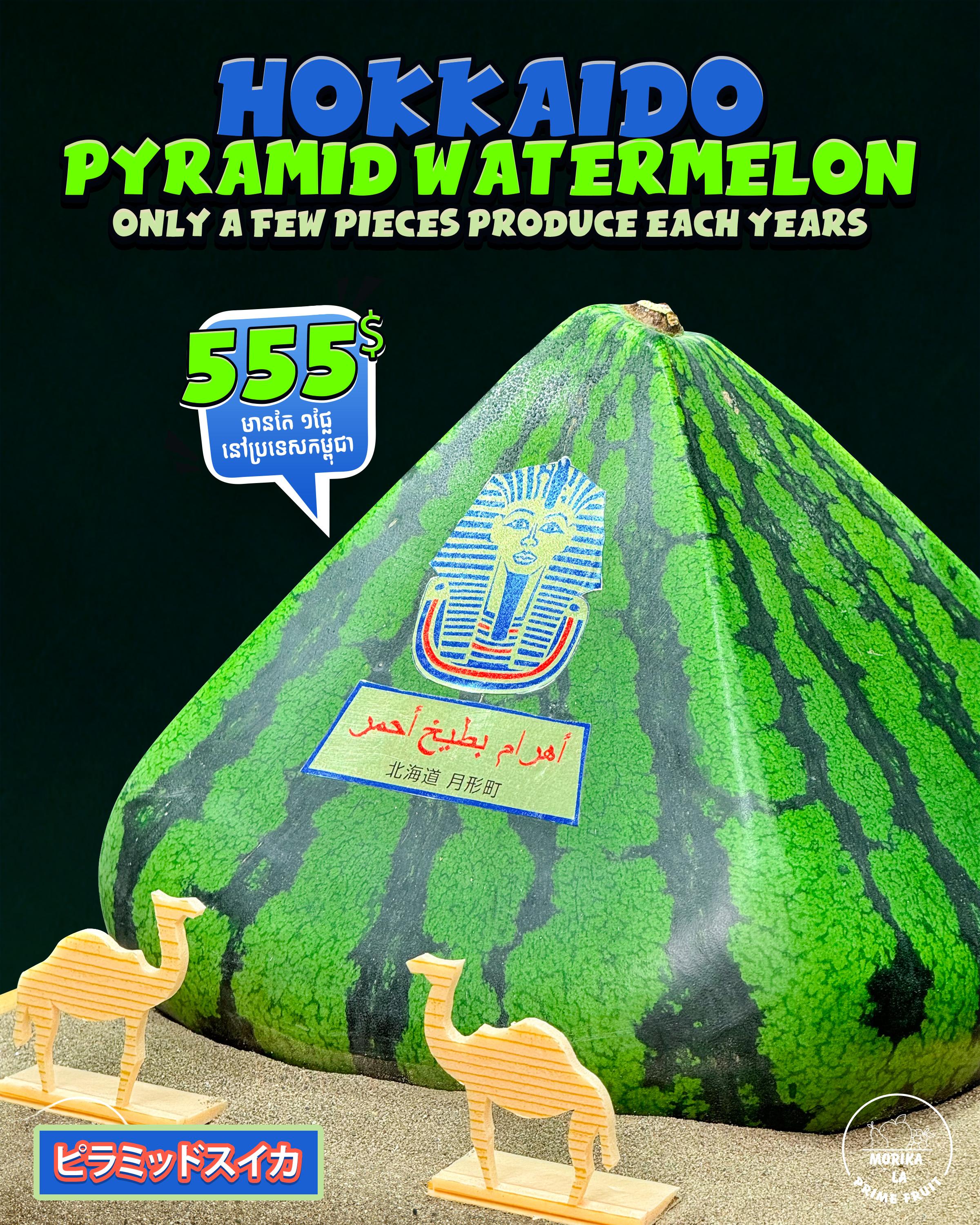 Hokkaido Pyramid Watermelon 