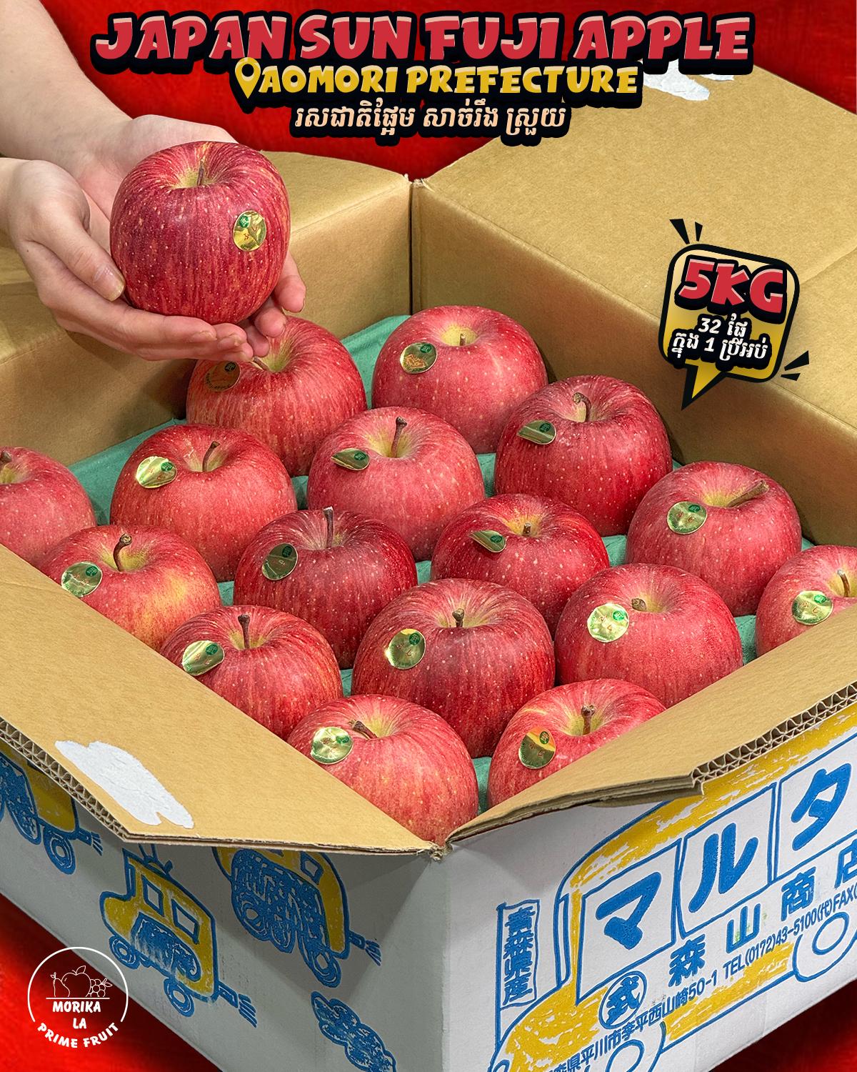 Japan Sun Fuji Apple 🇯🇵🍎✨