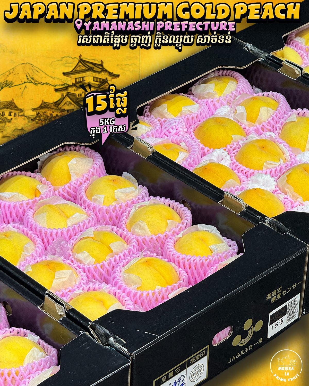 Japan Premium Golden Peach 5kg