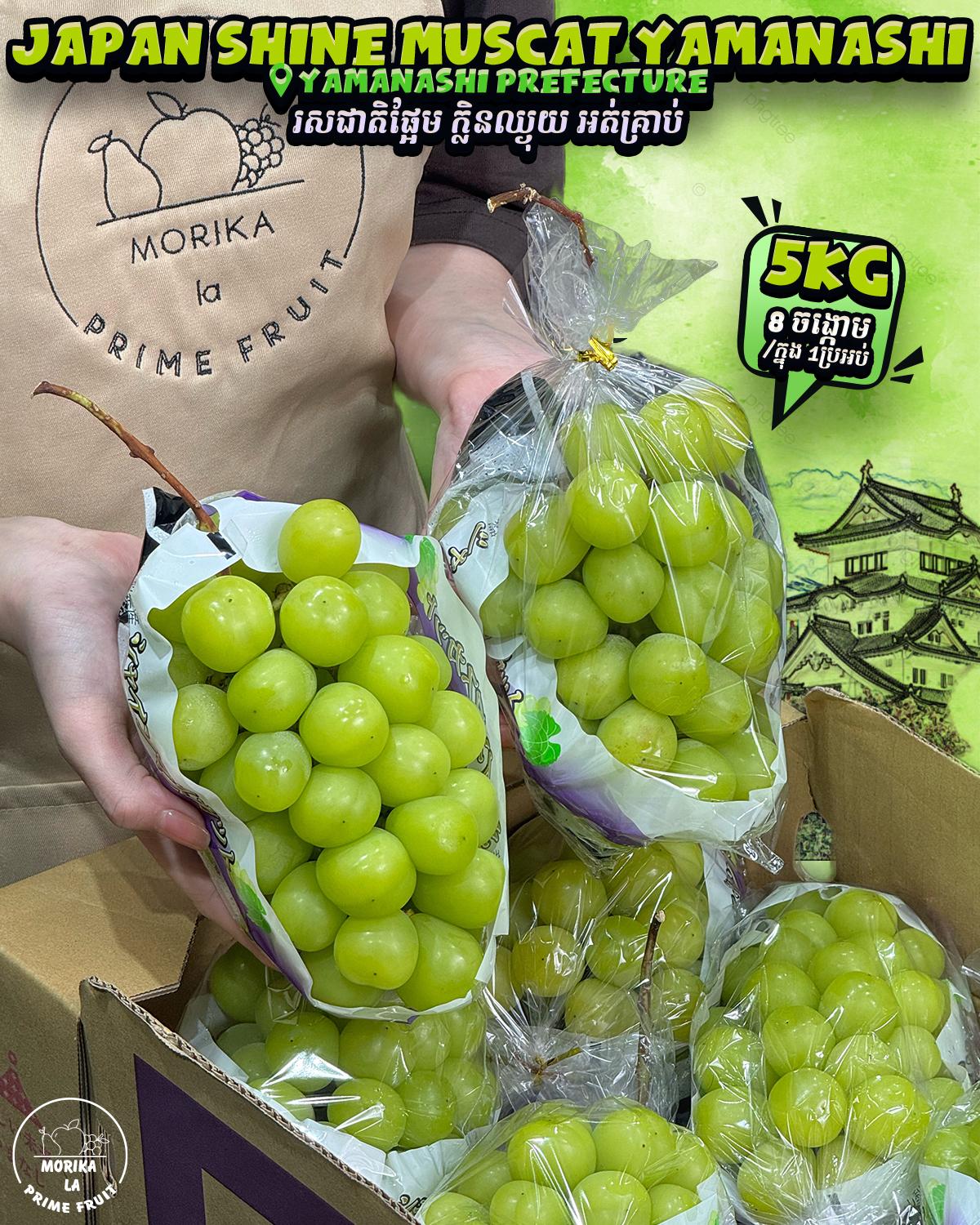 Japan Yamanashi Shine Muscat #8